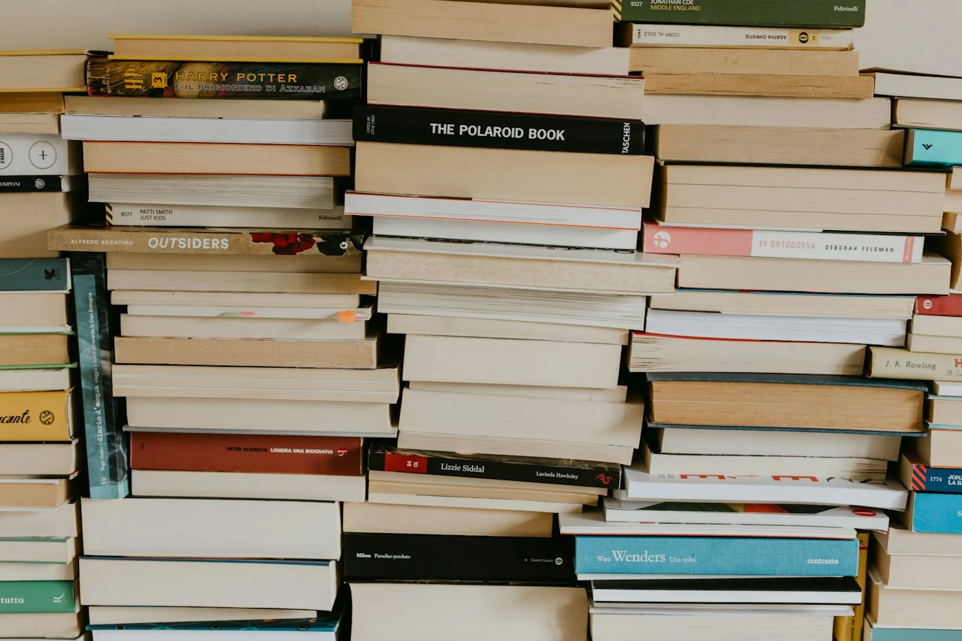 Stacks of academic and professional publications